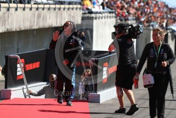 World © Octane Photographic Ltd. Formula 1 – Japanese GP - Drivers’ Parade. Mercedes AMG Petronas Motorsport AMG F1 W10 EQ Power+ - Lewis Hamilton. Suzuka Circuit, Suzuka, Japan. Sunday 13th October 2019.