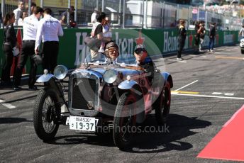 World © Octane Photographic Ltd. Formula 1 – Japanese GP - Drivers’ Parade. ROKiT Williams Racing FW42 – Robert Kubica. Suzuka Circuit, Suzuka, Japan. Sunday 13th October 2019.
