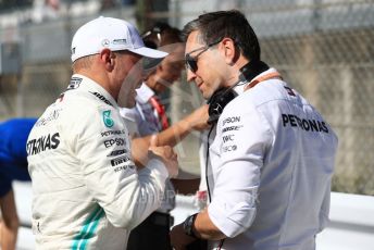 World © Octane Photographic Ltd. Formula 1 – Japanese GP - Grid. Mercedes AMG Petronas Motorsport AMG F1 W10 EQ Power+ - Valtteri Bottas. Suzuka Circuit, Suzuka, Japan. Sunday 13th October 2019.