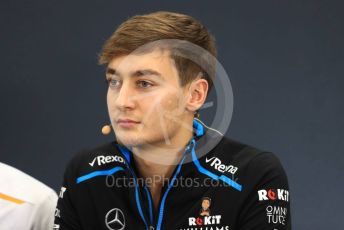 World © Octane Photographic Ltd. Formula 1 – Singapore GP. FIA Drivers Press Conference. ROKiT Williams Racing – George Russell. Suzuka Circuit, Suzuka, Japan. Thursday 10th October 2019.