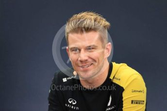 World © Octane Photographic Ltd. Formula 1 – Singapore GP. FIA Drivers Press Conference. Renault Sport F1 Team – Nico Hulkenberg. Suzuka Circuit, Suzuka, Japan. Thursday 10th October 2019.