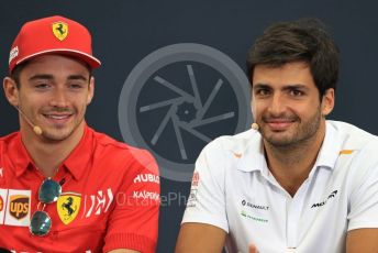 World © Octane Photographic Ltd. Formula 1 – Japanese GP - FIA Drivers Press Conference. McLaren – Carlos Sainz. Suzuka Circuit, Suzuka, Japan. Thursday 10th October 2019.