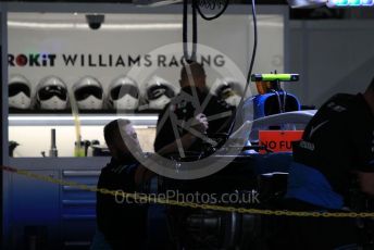 World © Octane Photographic Ltd. Formula 1 – Japanese GP - Evening teardown and Typhoon Hagibis preparations. ROKiT Williams Racing. Suzuka Circuit, Suzuka, Japan. Friday 11th October 2019.