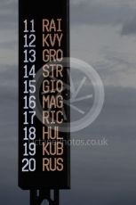 World © Octane Photographic Ltd. Formula 1 – Japanese GP - Evening teardown and Typhoon Hagibis preparations. Practice 2 final top 10. Suzuka Circuit, Suzuka, Japan. Friday 11th October 2019.