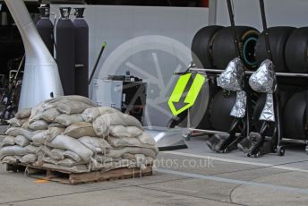 World © Octane Photographic Ltd. Formula 1 – Japanese GP - Evening teardown and Typhoon Hagibis preparations. Mercedes AMG Petronas Motorsport. Suzuka Circuit, Suzuka, Japan. Friday 11th October 2019.