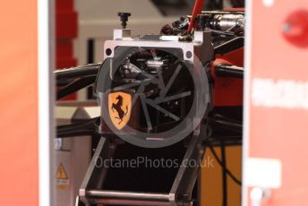 World © Octane Photographic Ltd. Formula 1 – Japanese GP - Paddock. Scuderia Ferrari SF90. Suzuka Circuit, Suzuka, Japan. Thursday 10th October 2019.