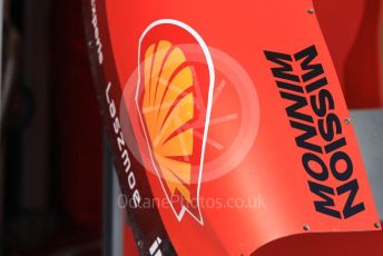 World © Octane Photographic Ltd. Formula 1 – Japanese GP - Paddock. Scuderia Ferrari SF90. Suzuka Circuit, Suzuka, Japan. Thursday 10th October 2019.