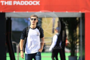 World © Octane Photographic Ltd. Formula 1 – Japanese GP - Paddock. ROKiT Williams Racing FW 42 – George Russell. Suzuka Circuit, Suzuka, Japan. Thursday 10th October 2019.