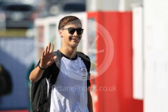 World © Octane Photographic Ltd. Formula 1 – Japanese GP - Paddock. ROKiT Williams Racing FW 42 – George Russell. Suzuka Circuit, Suzuka, Japan. Thursday 10th October 2019.