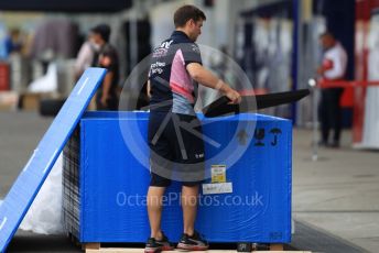 World © Octane Photographic Ltd. Formula 1 – Japanese GP - Paddock. Racing Point new parts delivery. Suzuka Circuit, Suzuka, Japan. Thursday 10th October 2019.