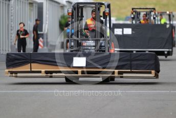 World © Octane Photographic Ltd. Formula 1 – Japanese GP - Paddock. Renault new parts delivery. Suzuka Circuit, Suzuka, Japan. Thursday 10th October 2019.