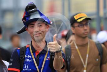 World © Octane Photographic Ltd. Formula 1 – Japanese GP - Paddock. Scuderia Fans in the Pitlane. Suzuka Circuit, Suzuka, Japan. Thursday 10th October 2019.