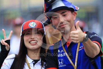 World © Octane Photographic Ltd. Formula 1 – Japanese GP - Paddock. Scuderia Fans in the Pitlane. Suzuka Circuit, Suzuka, Japan. Thursday 10th October 2019.
