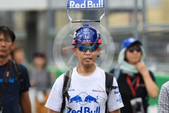 World © Octane Photographic Ltd. Formula 1 – Japanese GP - Paddock. Scuderia Fans in the Pitlane. Suzuka Circuit, Suzuka, Japan. Thursday 10th October 2019.