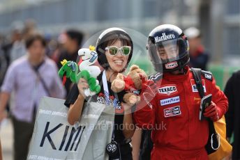 World © Octane Photographic Ltd. Formula 1 – Japanese GP - Paddock. Scuderia Fans in the Pitlane. Suzuka Circuit, Suzuka, Japan. Thursday 10th October 2019.