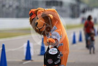 World © Octane Photographic Ltd. Formula 1 – Japanese GP - Paddock. Scuderia Le-Go Max Fan in the Pitlane. Suzuka Circuit, Suzuka, Japan. Thursday 10th October 2019.