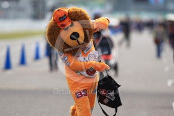 World © Octane Photographic Ltd. Formula 1 – Japanese GP - Paddock. Scuderia Le-Go Max Fan in the Pitlane. Suzuka Circuit, Suzuka, Japan. Thursday 10th October 2019.