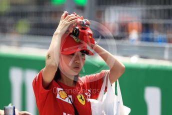 World © Octane Photographic Ltd. Formula 1 – Japanese GP - Paddock. Scuderia Fans in the Pitlane. Suzuka Circuit, Suzuka, Japan. Thursday 10th October 2019.