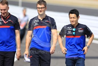 World © Octane Photographic Ltd. Formula 1 – Japanese GP - Paddock. Scuderia Toro Rosso - Naoki Yamamoto. Suzuka Circuit, Suzuka, Japan. Thursday 10th October 2019.