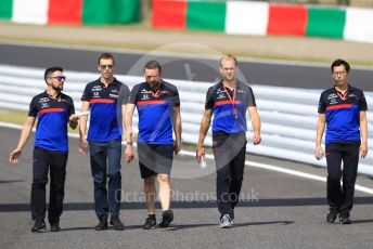 World © Octane Photographic Ltd. Formula 1 – Japanese GP - Paddock. Scuderia Toro Rosso STR14 – Daniil Kvyat. Suzuka Circuit, Suzuka, Japan. Thursday 10th October 2019.