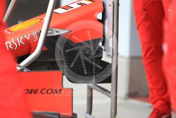 World © Octane Photographic Ltd. Formula 1 – Japanese GP - Parc Ferme. Scuderia Ferrari SF90 – Sebastian Vettel. Suzuka Circuit, Suzuka, Japan. Thursday 10th October 2019.