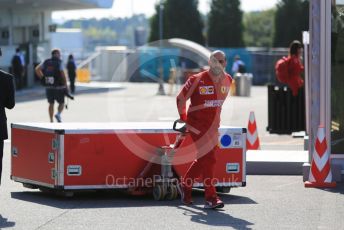 World © Octane Photographic Ltd. Formula 1 – Japanese GP - Paddock. Ferrari new parts delivery. Suzuka Circuit, Suzuka, Japan. Thursday 10th October 2019.