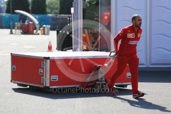 World © Octane Photographic Ltd. Formula 1 – Japanese GP - Paddock. Ferrari new parts delivery. Suzuka Circuit, Suzuka, Japan. Thursday 10th October 2019.