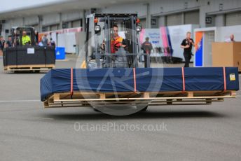 World © Octane Photographic Ltd. Formula 1 – Japanese GP - Paddock. Red Bull Racing new parts delivery. Suzuka Circuit, Suzuka, Japan. Thursday 10th October 2019.