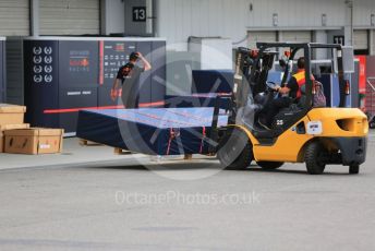 World © Octane Photographic Ltd. Formula 1 – Japanese GP - Paddock. Red Bull Racing new parts delivery. Suzuka Circuit, Suzuka, Japan. Thursday 10th October 2019.