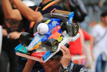 World © Octane Photographic Ltd. Formula 1 – Japanese GP - Paddock. Scuderia Fans in the Pitlane. Suzuka Circuit, Suzuka, Japan. Thursday 10th October 2019.