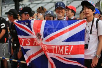 World © Octane Photographic Ltd. Formula 1 – Japanese GP - Paddock. Scuderia Fans in the Pitlane. Suzuka Circuit, Suzuka, Japan. Thursday 10th October 2019.