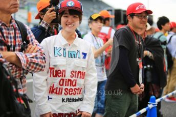 World © Octane Photographic Ltd. Formula 1 – Japanese GP - Paddock. Scuderia Fans in the Pitlane. Suzuka Circuit, Suzuka, Japan. Thursday 10th October 2019.