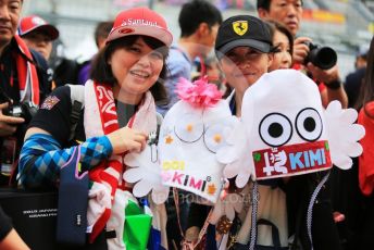 World © Octane Photographic Ltd. Formula 1 – Japanese GP - Paddock. Scuderia Fans in the Pitlane. Suzuka Circuit, Suzuka, Japan. Thursday 10th October 2019.