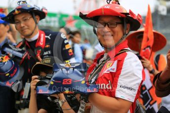 World © Octane Photographic Ltd. Formula 1 – Japanese GP - Paddock. Scuderia Fans in the Pitlane. Suzuka Circuit, Suzuka, Japan. Thursday 10th October 2019.