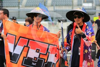 World © Octane Photographic Ltd. Formula 1 – Japanese GP - Paddock. Scuderia Fans in the Pitlane. Suzuka Circuit, Suzuka, Japan. Thursday 10th October 2019.