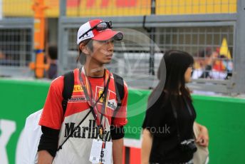 World © Octane Photographic Ltd. Formula 1 – Japanese GP - Paddock. Scuderia Fans in the Pitlane. Suzuka Circuit, Suzuka, Japan. Thursday 10th October 2019.