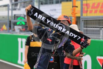 World © Octane Photographic Ltd. Formula 1 – Japanese GP - Paddock. Scuderia Fans in the Pitlane. Suzuka Circuit, Suzuka, Japan. Thursday 10th October 2019.