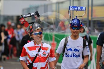 World © Octane Photographic Ltd. Formula 1 – Japanese GP - Paddock. Scuderia Fans in the Pitlane. Suzuka Circuit, Suzuka, Japan. Thursday 10th October 2019.
