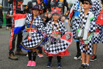 World © Octane Photographic Ltd. Formula 1 – Japanese GP - Paddock. Scuderia Fans in the Pitlane. Suzuka Circuit, Suzuka, Japan. Thursday 10th October 2019.