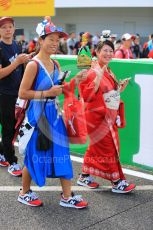 World © Octane Photographic Ltd. Formula 1 – Japanese GP - Paddock. Scuderia Fans in the Pitlane. Suzuka Circuit, Suzuka, Japan. Thursday 10th October 2019.