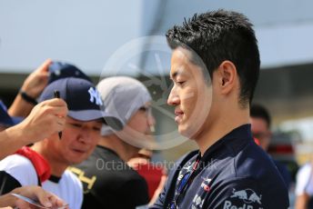 World © Octane Photographic Ltd. Formula 1 – Japanese GP - Paddock. Scuderia Toro Rosso - Naoki Yamamoto. Suzuka Circuit, Suzuka, Japan. Thursday 10th October 2019.