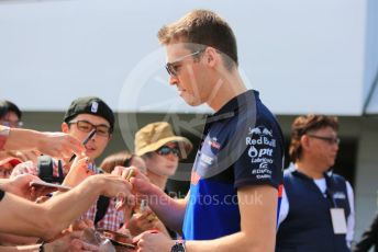 World © Octane Photographic Ltd. Formula 1 – Japanese GP - Paddock. Scuderia Toro Rosso STR14 – Daniil Kvyat. Suzuka Circuit, Suzuka, Japan. Thursday 10th October 2019.
