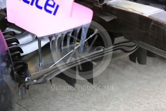 World © Octane Photographic Ltd. Formula 1 – Japanese GP - Parc Ferme. SportPesa Racing Point RP19 - Sergio Perez. Suzuka Circuit, Suzuka, Japan. Thursday 10th October 2019.