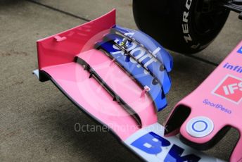 World © Octane Photographic Ltd. Formula 1 – Japanese GP - Parc Ferme. SportPesa Racing Point RP19 - Sergio Perez. Suzuka Circuit, Suzuka, Japan. Thursday 10th October 2019.