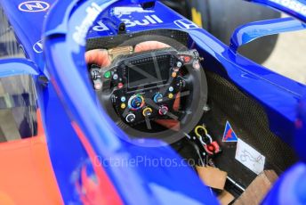 World © Octane Photographic Ltd. Formula 1 – Japanese GP - Parc Ferme. Scuderia Toro Rosso . Suzuka Circuit, Suzuka, Japan. Thursday 10th October 2019.