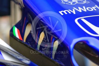 World © Octane Photographic Ltd. Formula 1 – Japanese GP - Parc Ferme. Scuderia Toro Rosso . Suzuka Circuit, Suzuka, Japan. Thursday 10th October 2019.