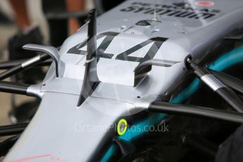 World © Octane Photographic Ltd. Formula 1 – Japanese GP - Parc Ferme. Mercedes AMG Petronas Motorsport AMG F1 W10 EQ Power+ - Lewis Hamilton. Suzuka Circuit, Suzuka, Japan. Thursday 10th October 2019.