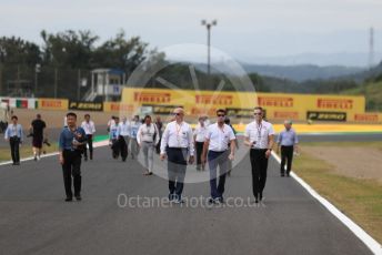 World © Octane Photographic Ltd. Formula 1 – Japanese GP - Paddock. F1 and FIA trackwalk. Suzuka Circuit, Suzuka, Japan. Thursday 10th October 2019.