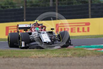 World © Octane Photographic Ltd. Formula 1 – Japanese GP - Practice 1. Alfa Romeo Racing C38 – Antonio Giovinazzi. Suzuka Circuit, Suzuka, Japan. Friday 11th October 2019.