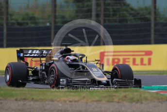 World © Octane Photographic Ltd. Formula 1 – Japanese GP - Practice 1. Haas F1 Team VF19 – Romain Grosjean. Suzuka Circuit, Suzuka, Japan. Friday 11th October 2019.